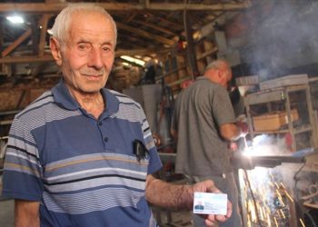 Çorum'un 71 yıllık demir ustası Kazım Keçik "Yaşayan İnsan Hazinesi" listesine girdi