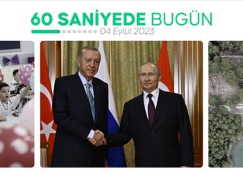 60 saniyede bugün (04 Eylül 2023)
