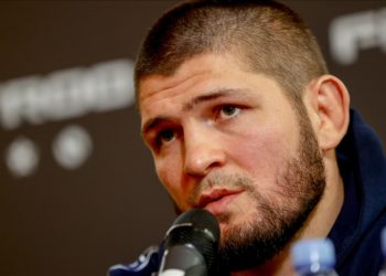 Karma dövüş sanatlarının ilk Müslüman şampiyonu Nurmagomedov'dan Filistin'e destek mesajı