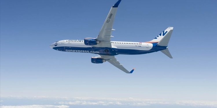 SunExpress 9 ayda 10 milyon yolcu taşıdı