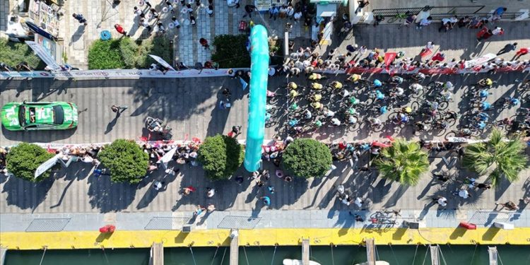 58. Cumhurbaşkanlığı Türkiye Bisiklet Turu'nun Bodrum-Selçuk etabı başladı