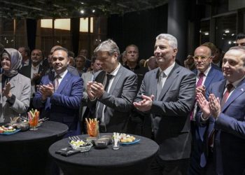 Alman Bakan Habeck, Ankara’da resepsiyon verdi