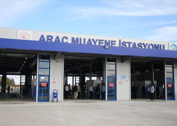 Türkiye’de 8 ayda 7,7 milyon araç muayeneden geçirildi