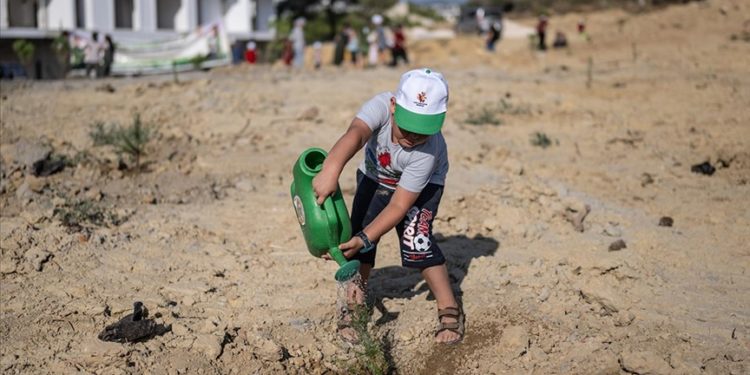 58. Cumhurbaşkanlığı Türkiye Bisiklet Turu Hatıra Ormanı oluşturuldu