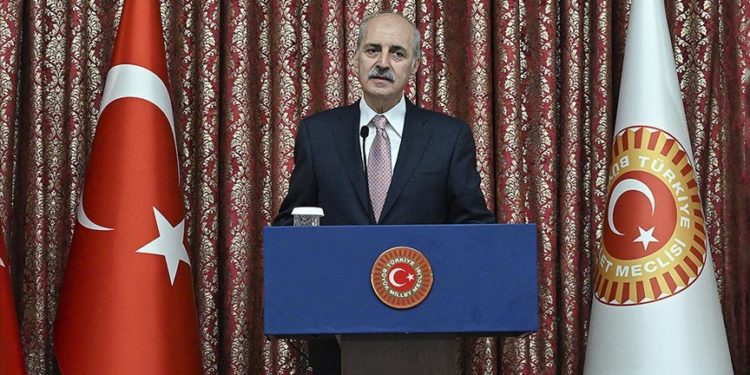 TBMM Başkanı Kurtulmuş: İsrail’in sivilleri hedef alan saldırılarını en şiddetli şekilde kınıyoruz