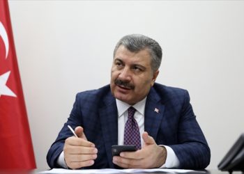 Sağlık Bakanı Koca, Ürdünlü mevkidaşı Al-Hawari ile Gazze'ye yardımları görüştü