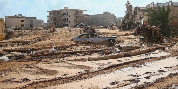 DSÖ: Libya'daki sel felaketinde can kaybı 4 bin 333'e ulaştı