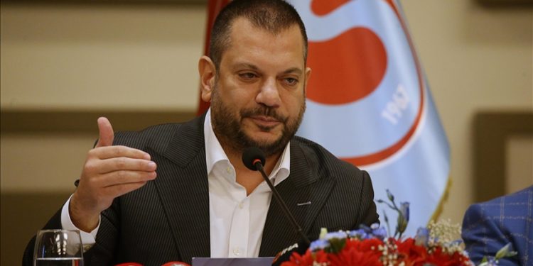 Trabzonspor Kulübü Başkanı Ertuğrul Doğan PFDK'ye sevk edildi