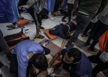 Gazze'deki hastaneye atılan bombada belirtiler MK-84'ü işaret ediyor