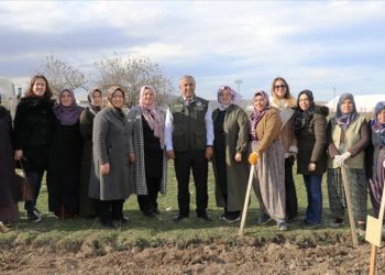 Kadın çiftçiler tarımsal projeler ile destekleniyor