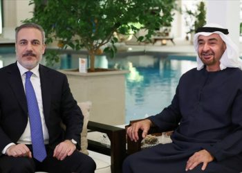 Dışişleri Bakanı Fidan, BAE Devlet Başkanı Al Nahyan tarafından kabul edildi