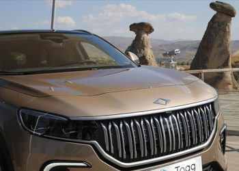 Türkiye'nin yerli otomobili Togg Kapadokya'da tanıtıldı