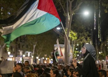 Birçok ülkede Filistin’e destek gösterileri düzenlendi