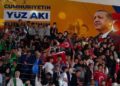 AK Parti 4. Olağanüstü Büyük Kongresi için Ankara Spor Salonu’na girişler başladı