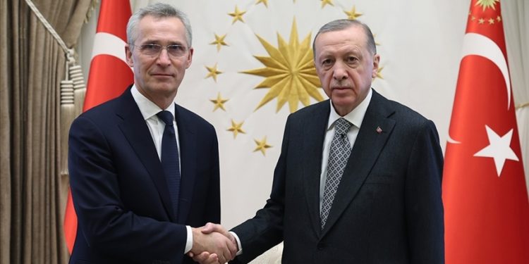 Cumhurbaşkanı Erdoğan, NATO Genel Sekreteri Stoltenberg ile görüştü