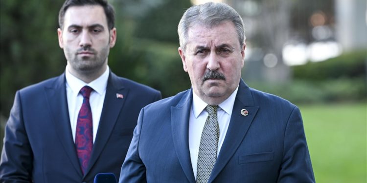 Cumhurbaşkanı Erdoğan, BBP Genel Başkanı Destici’yi kabul etti