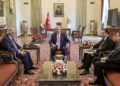 TBMM Başkanı Kurtulmuş, KEİPA Genel Sekreteri Hajiyev'i kabul etti