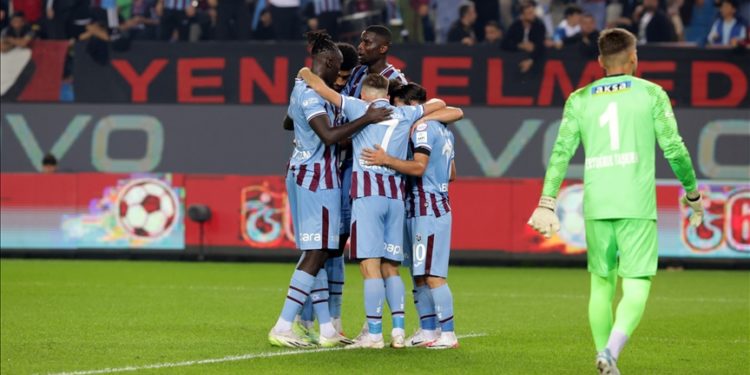 Trabzonspor sahasında galip