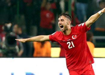 Yunus Akgün'ün Letonya'ya attığı gol, haftanın "en iyisi" seçildi