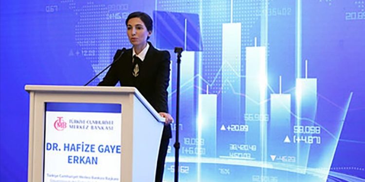 TCMB Başkanı Erkan, Türk-Alman iş dünyası temsilcileriyle bir araya geldi