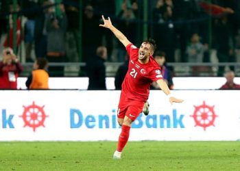 Yunus Akgün'ün Letonya'ya attığı gol, haftanın en iyisine aday