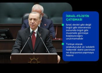 Filistin halkını topyekun cezalandırmayı amaçlayan fevri kararlardan herkes uzak durmalı