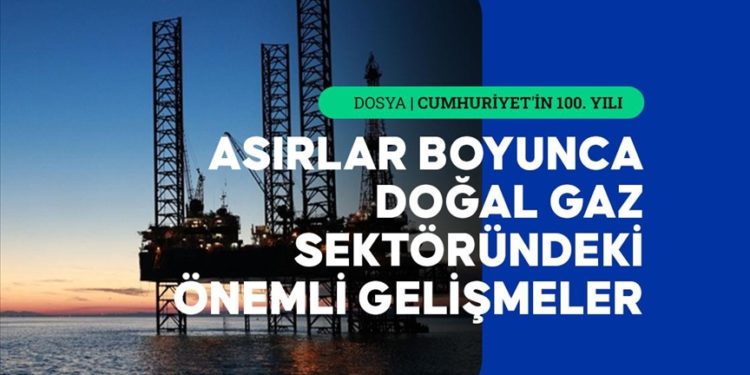 Cumhuriyet’in 100. yılında doğal gazda ilklere imza atıldı