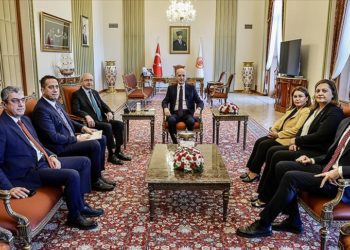 TBMM Başkanı Kurtulmuş, CHP Genel Başkanı Kılıçdaroğlu'nu kabul etti