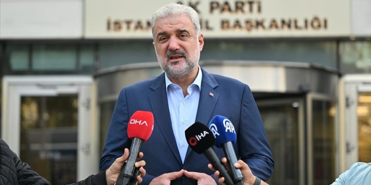 AK Parti İstanbul İl Başkanı Kabaktepe’den “Büyük Filistin Mitingi”ne çağrı