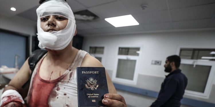 ABD vatandaşı Filistinli genç İsrail’in bombaladığı Gazze’den tahliye için yardım istiyor