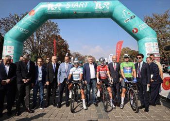 58. Cumhurbaşkanlığı Türkiye Bisiklet Turu'nun son ayağı İstanbul-Sultanahmet etabı başladı