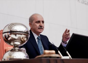 Adil bir barışın tesisi için Türkiye olarak üzerimize düşen her türlü görevi yerine getirmeye hazırız