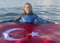 Serbest dalış sporcusu Necati Gül, 74 metreyle Türkiye rekorunu geliştirdi