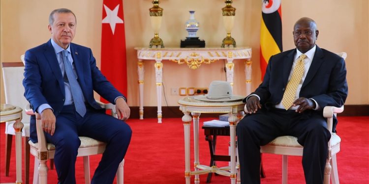 Cumhurbaşkanı Erdoğan, Uganda Cumhurbaşkanı Museveni ile telefonda görüştü