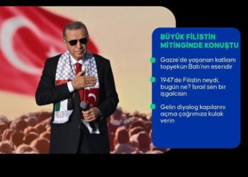 Cumhurbaşkanı Erdoğan: Gazze için kıyamdayız