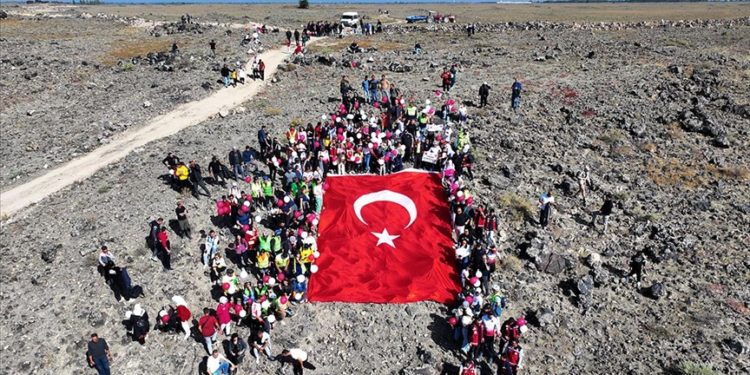 Iğdır’da, Cumhuriyet’in 100. yılı kapsamında bisiklet halk sürüşü düzenlendi