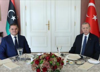 Cumhurbaşkanı Erdoğan, Libya Başbakanı Dibeybe'yi kabul etti