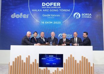 Borsa İstanbul’da gong, Dofer Yapı için çaldı