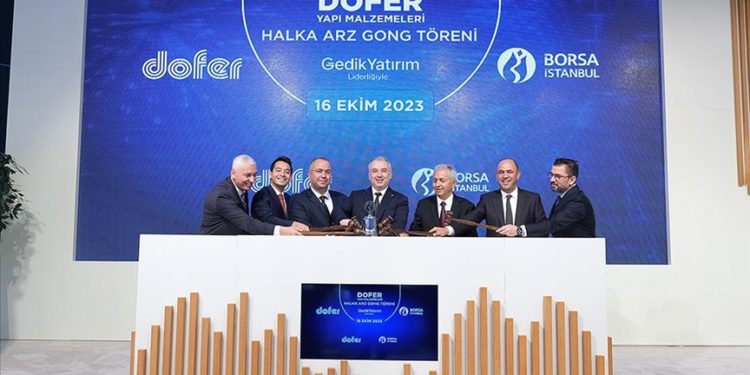 Borsa İstanbul’da gong, Dofer Yapı için çaldı