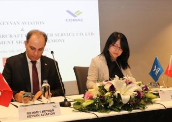 Cumhuriyetin 100. yılında Türkiye’den Çin’e havacılık hizmeti ihracatı