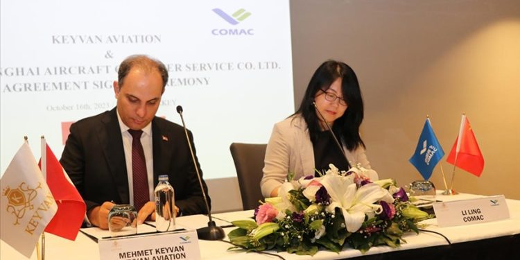 Cumhuriyetin 100. yılında Türkiye’den Çin’e havacılık hizmeti ihracatı