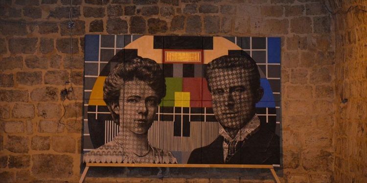 Eshab-ı Kehf Külliyesi'de 1. Akdeniz Bienali'nin resim sergisi açıldı