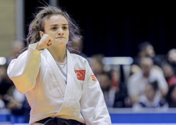 Milli judocu Sıla Ersin, Abu Dabi Grand Slam'da gümüş madalya kazandı