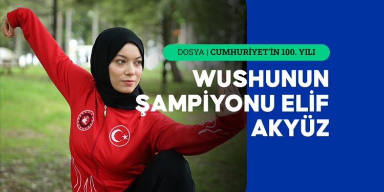 Wushunun şampiyonu Elif Akyüz
