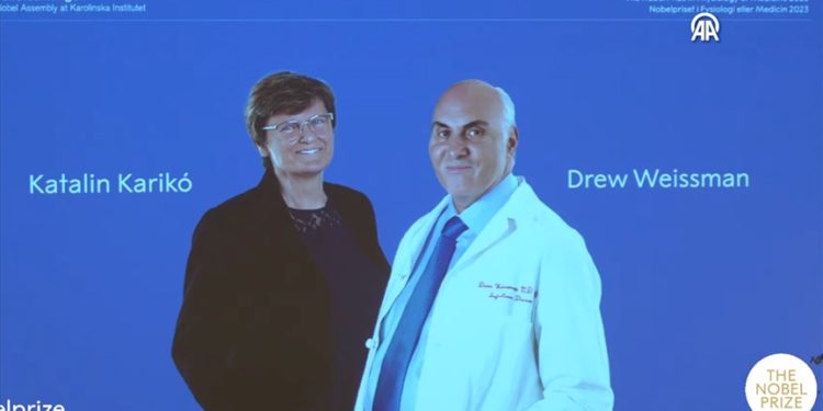 2023 Nobel Tıp Ödülü’nü Macar asıllı Katalin Kariko ve ABD’li Drew Weissman kazandı