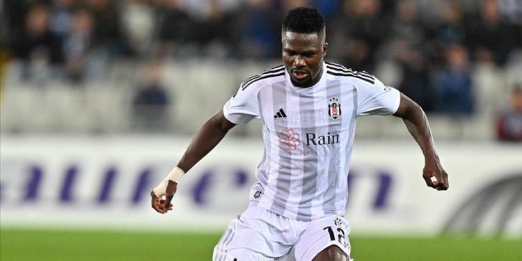 Beşiktaşlı Amartey'in uyluk arka adalesinde gerilme ve ödem tespit edildi