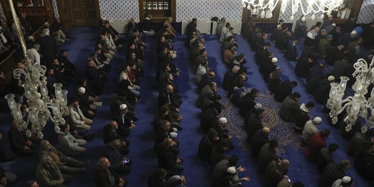 Ankara'da "Filistin'e Dua İçin Sabah Namazında Buluşuyoruz" etkinliği düzenlendi