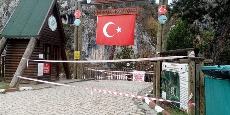 Horma Kanyonu bakım çalışmaları nedeniyle ziyarete kapatıldı