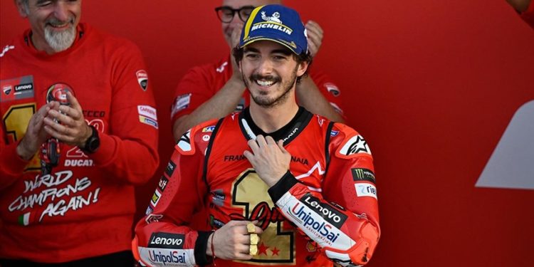 MotoGP'de şampiyon Bagnaia oldu