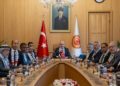 TBMM Başkanı Kurtulmuş, Parlamenterler Arası Kudüs Platformu heyetini kabul etti